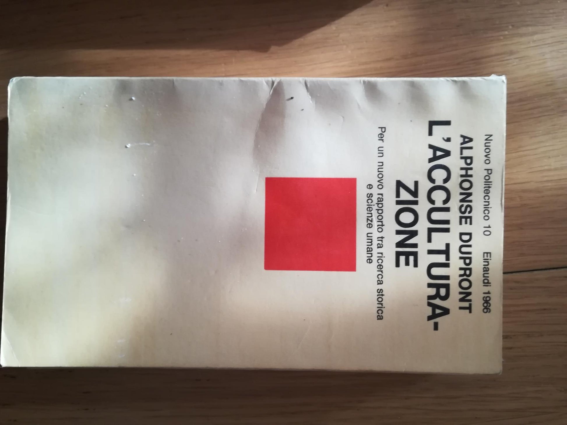 L' Acculturazione - copertina