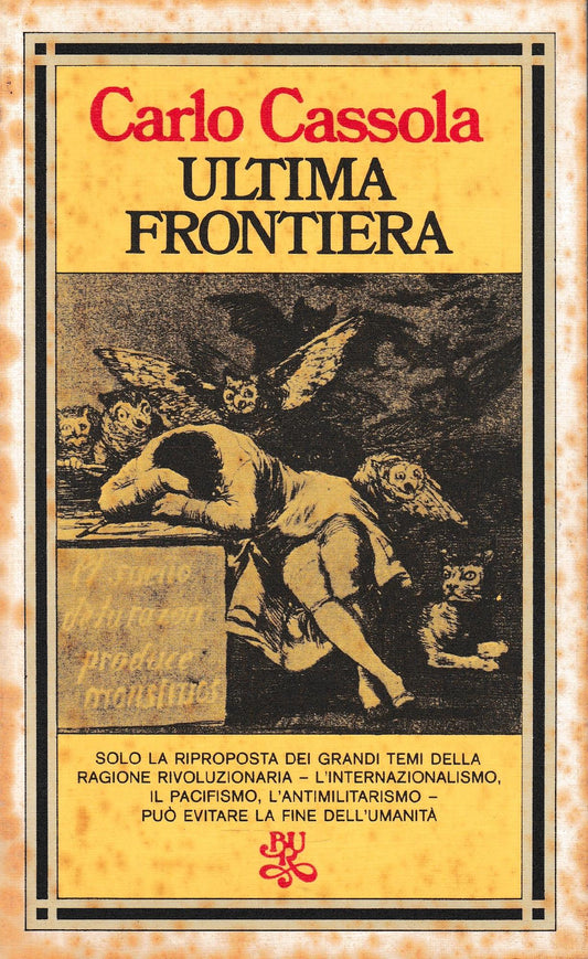 Ultima frontiera - copertina