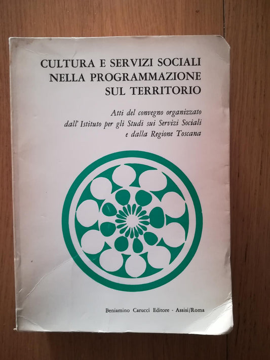 Cultura e servizi sociali nella programmazione sul territorio - copertina