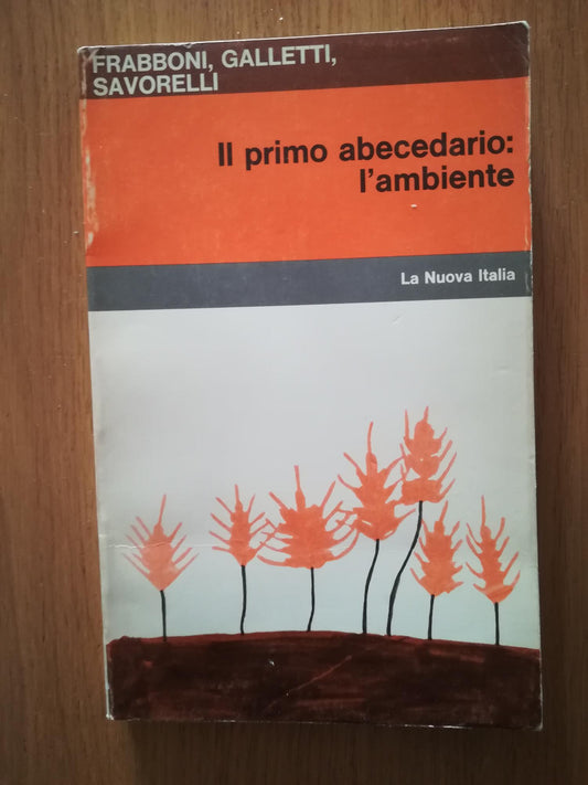 Il primo abecedario: l'ambiente - copertina