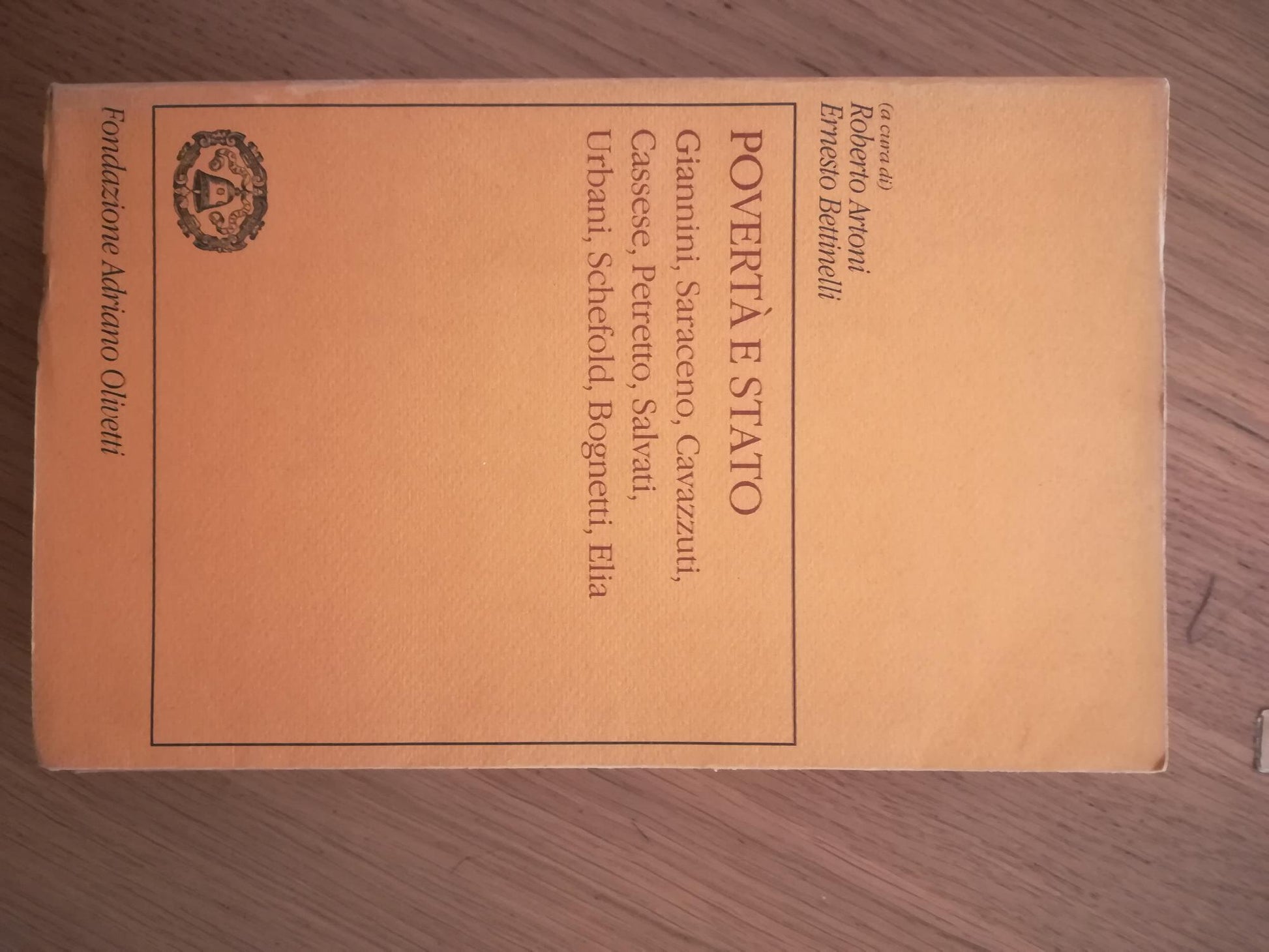 Povertà e Stato - copertina