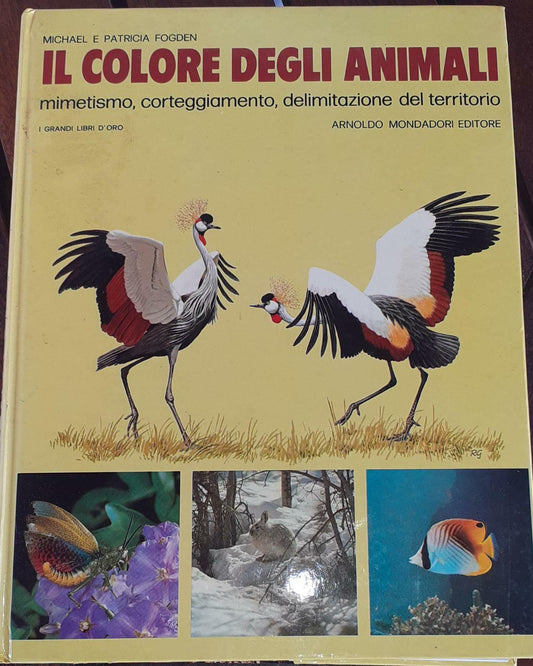 Il colore degli animali mimetismo, corteggiamento, delimitazione del territorio - copertina