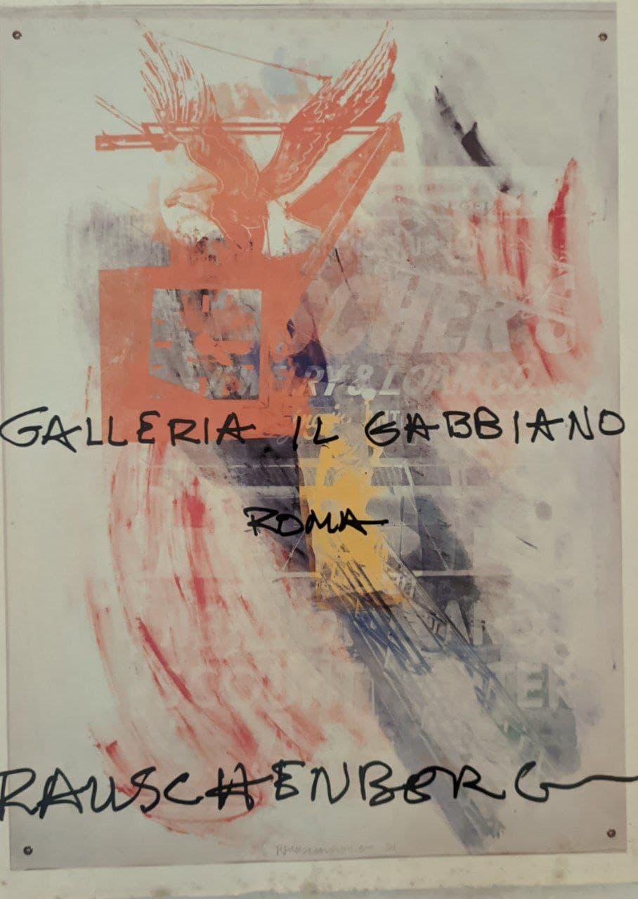 Robert Rauschenberg. Mostra personale, one man show - copertina