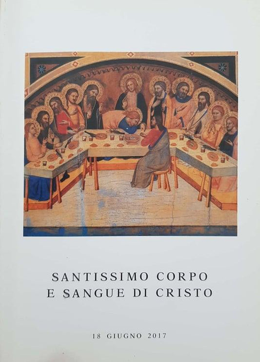 Santissimo corpo e sangue di Cristo - copertina