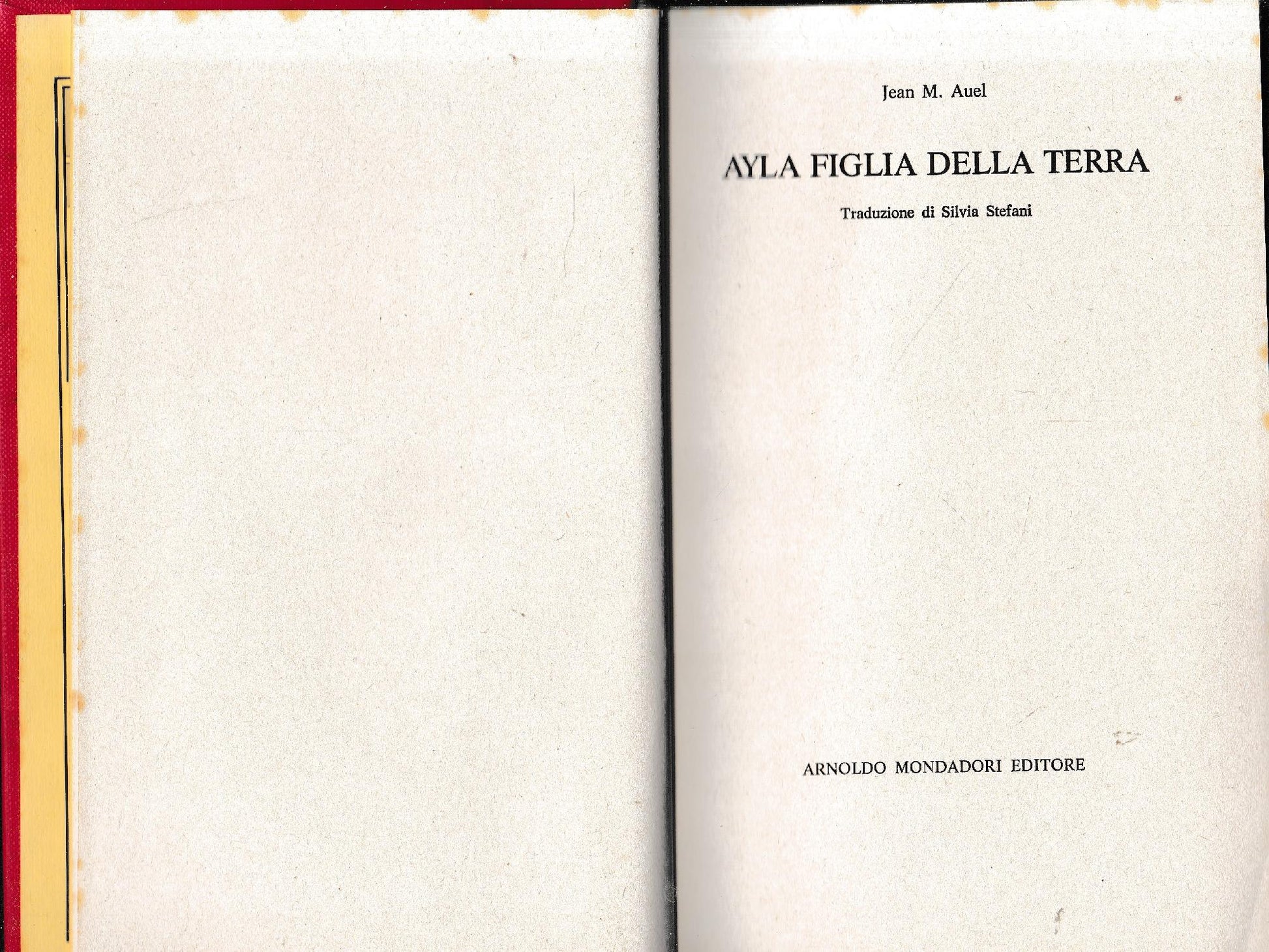 Ayla figlia della terra - copertina