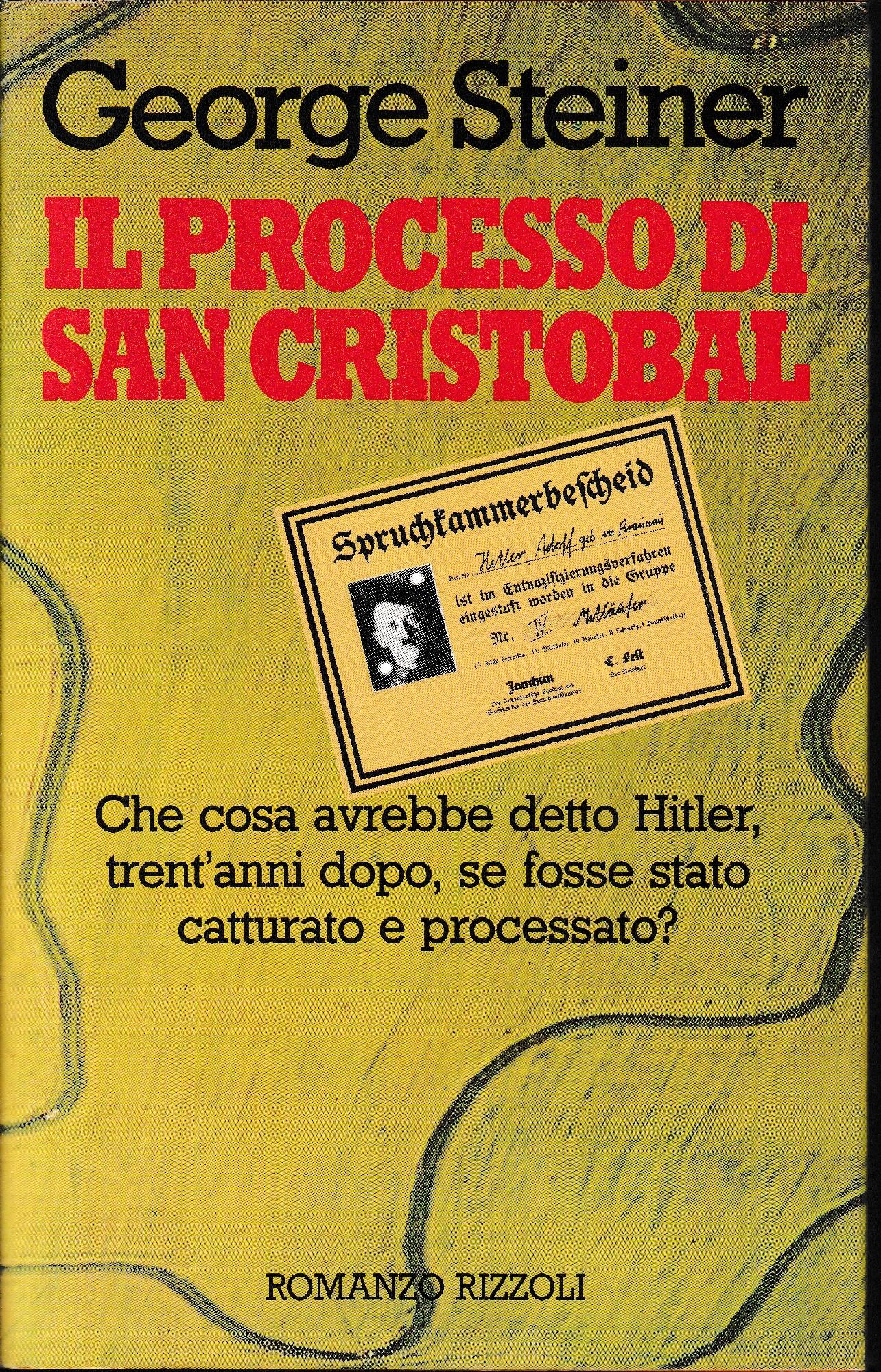 Il processo di San Cristobal - copertina
