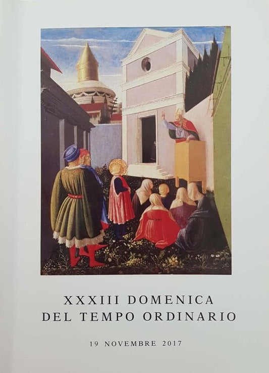 XXXIII domenica del tempo ordinario - copertina