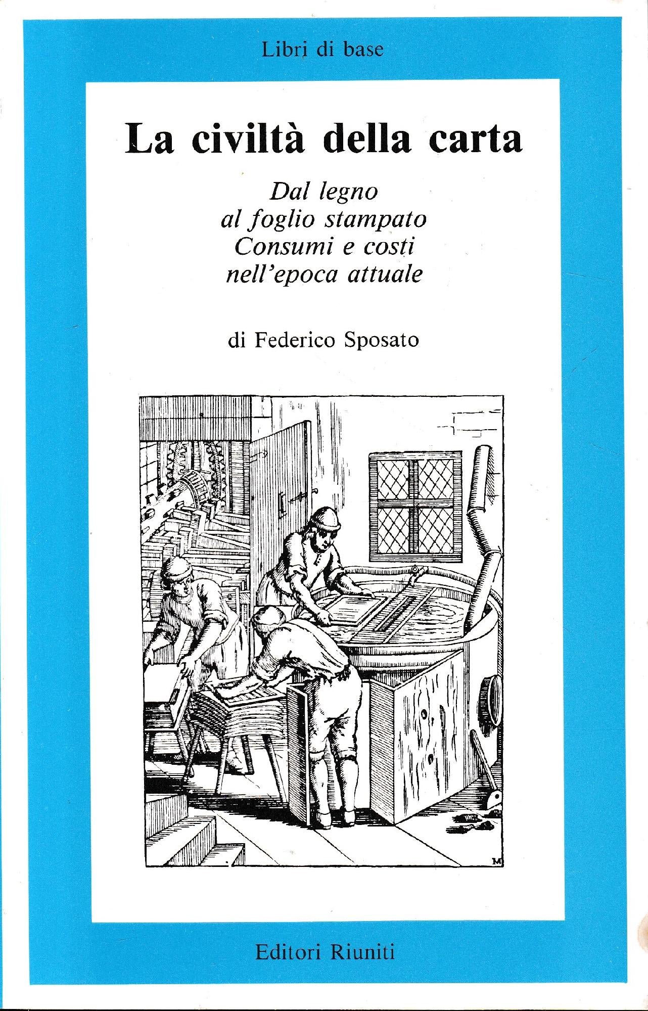La civiltà della carta - copertina