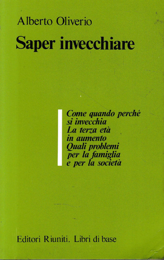 Saper invecchiare - copertina
