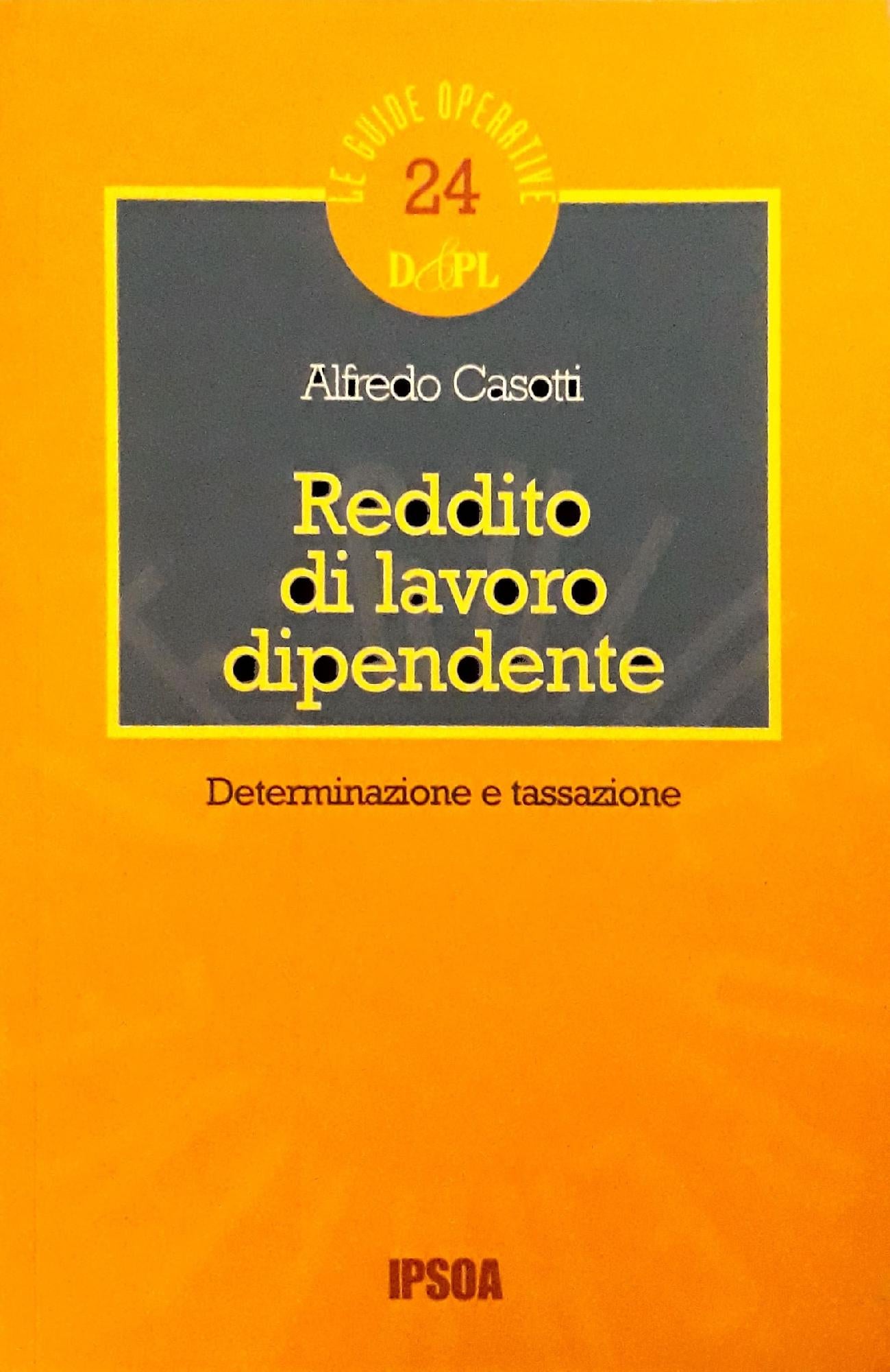 Reddito di lavoro dipendente - copertina