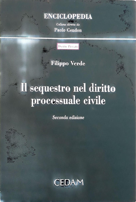 Il sequestro nel diritto processuale civile - copertina