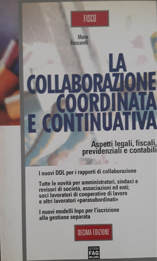 La collaborazione coordinata e continuativa - copertina