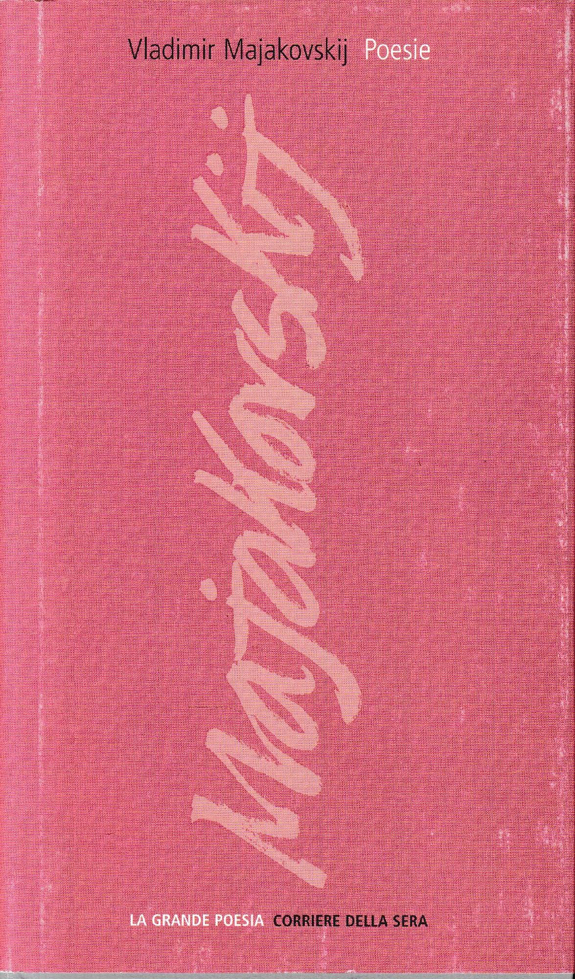 Poesie. Test Russo a fronte - copertina