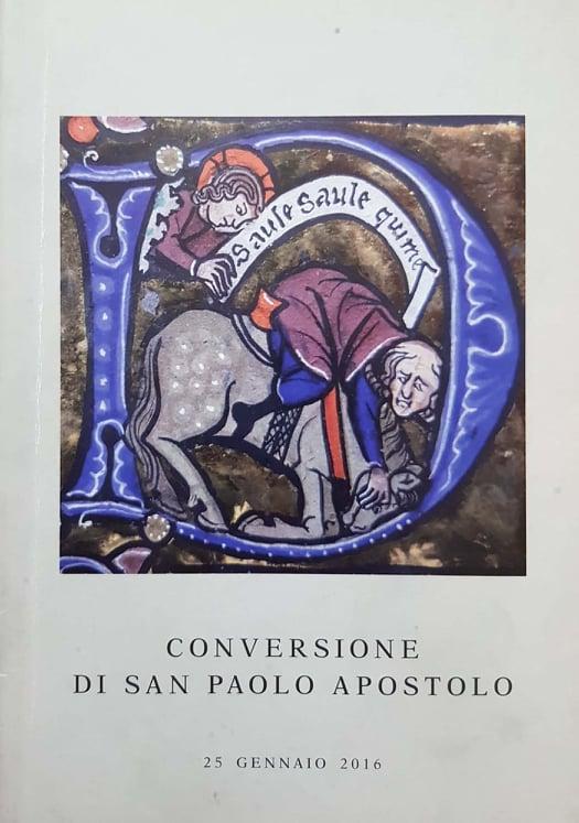 Conversione di San Paolo Apostolo - copertina