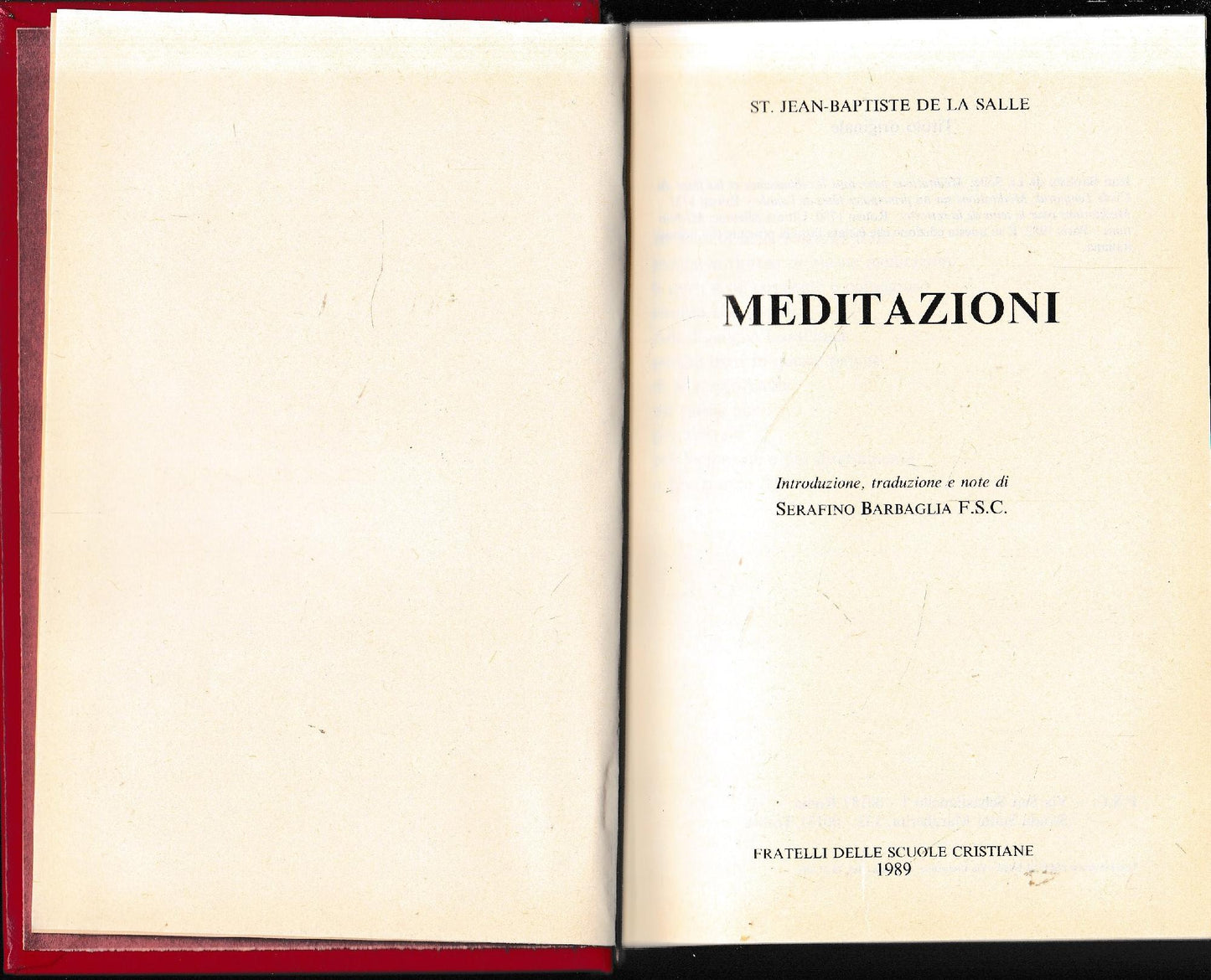 Meditazioni - copertina