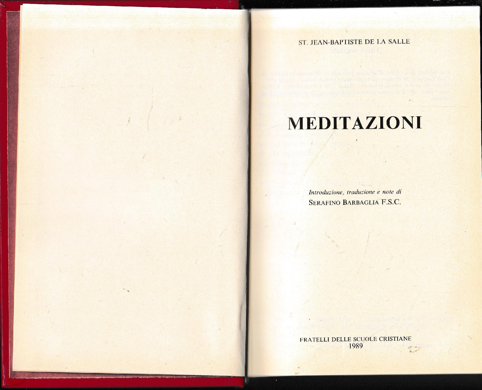 Meditazioni - copertina
