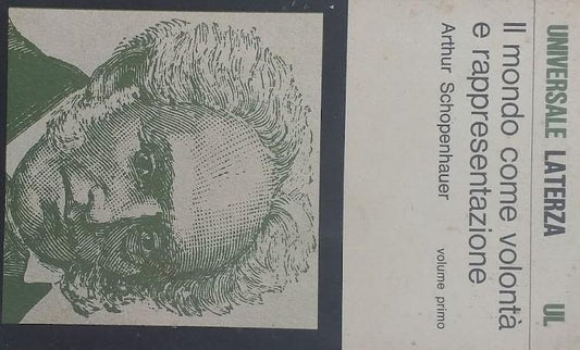 Il mondo come volontà e rappresentazione - copertina