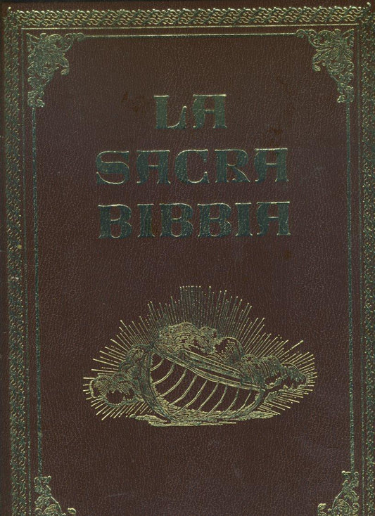 La sacra Bibbia. 4 volumi - copertina