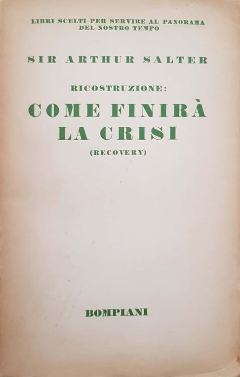 Ricostruzione: come finirà la crisi - copertina