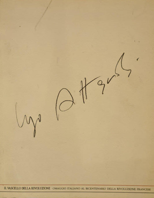 Ugo Attardi. Il vascello della Rivoluzione - copertina