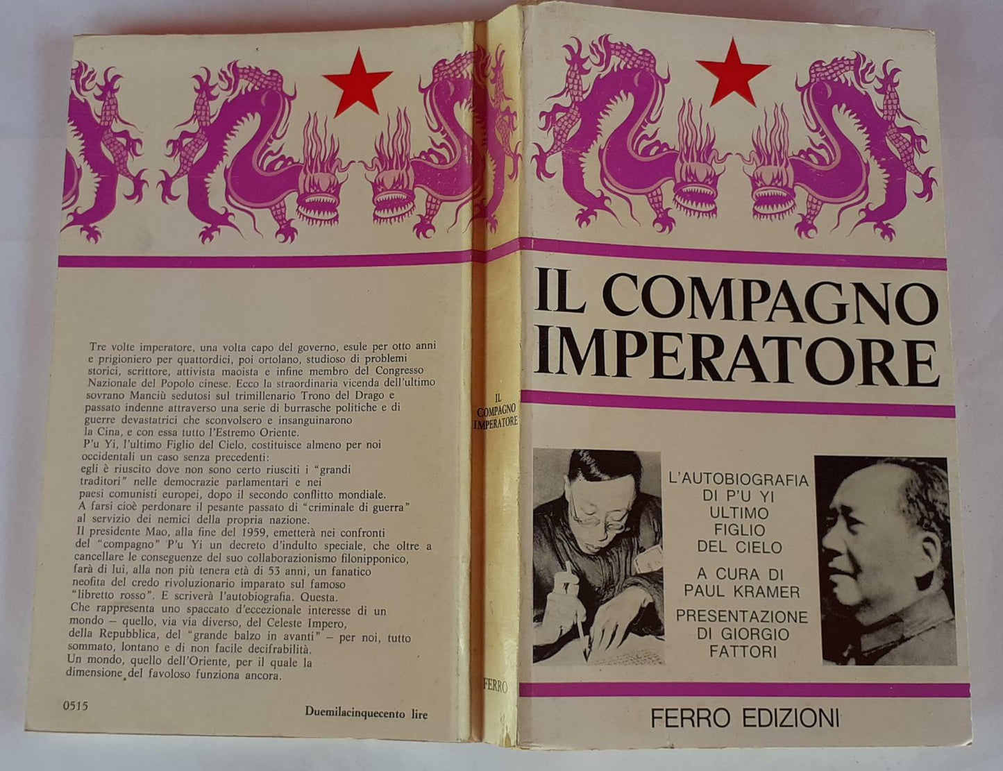 Il compagno imperatore - copertina