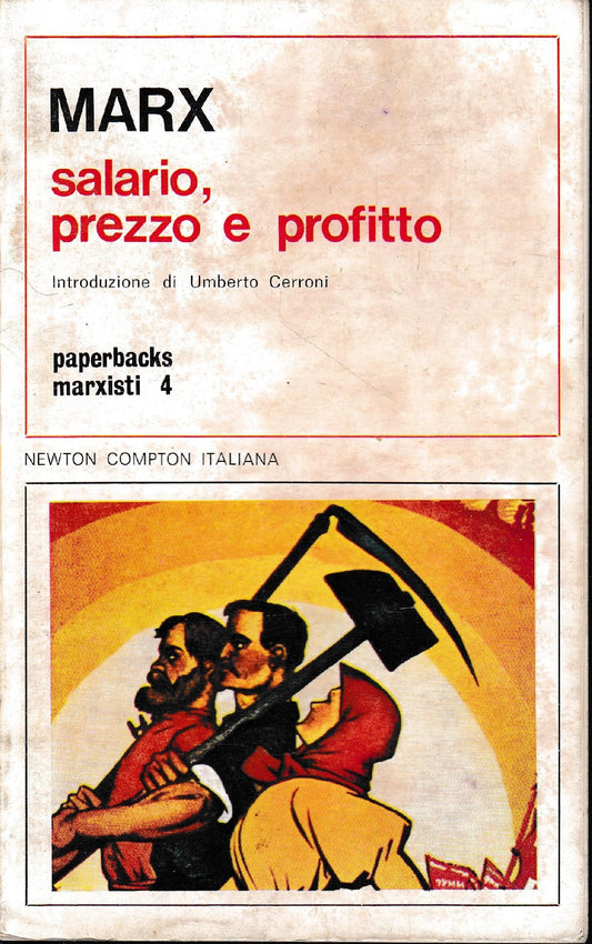 Salario, prezzo e profitto - copertina