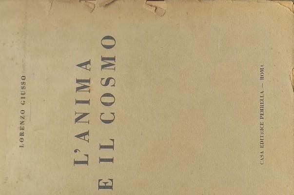 L'anima e il cosmo - copertina