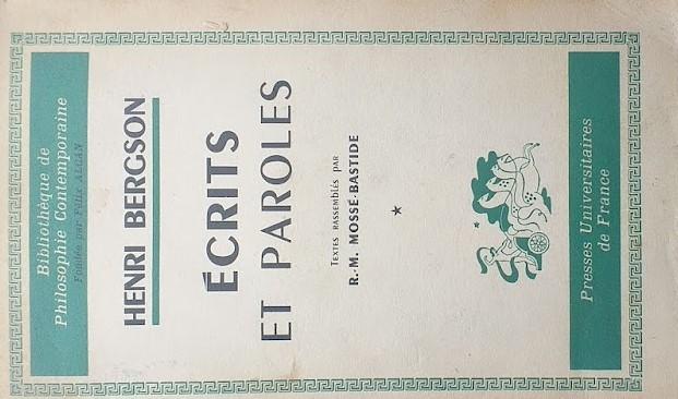 Ecrit et Paroles - copertina