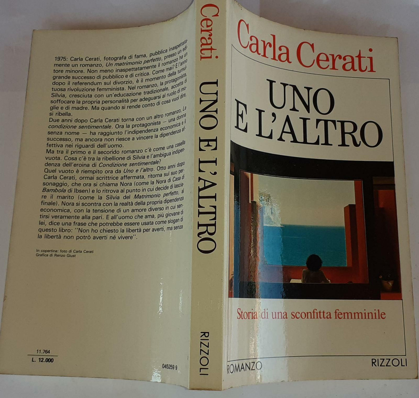 Uno e l'altro - copertina