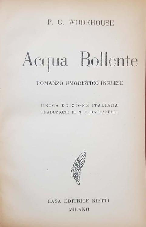 Acqua bollente - copertina