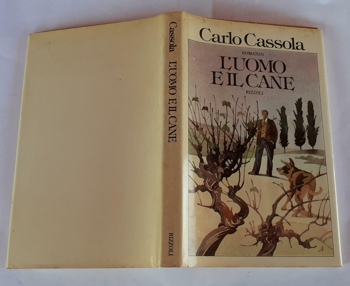 L'uomo e il cane - copertina