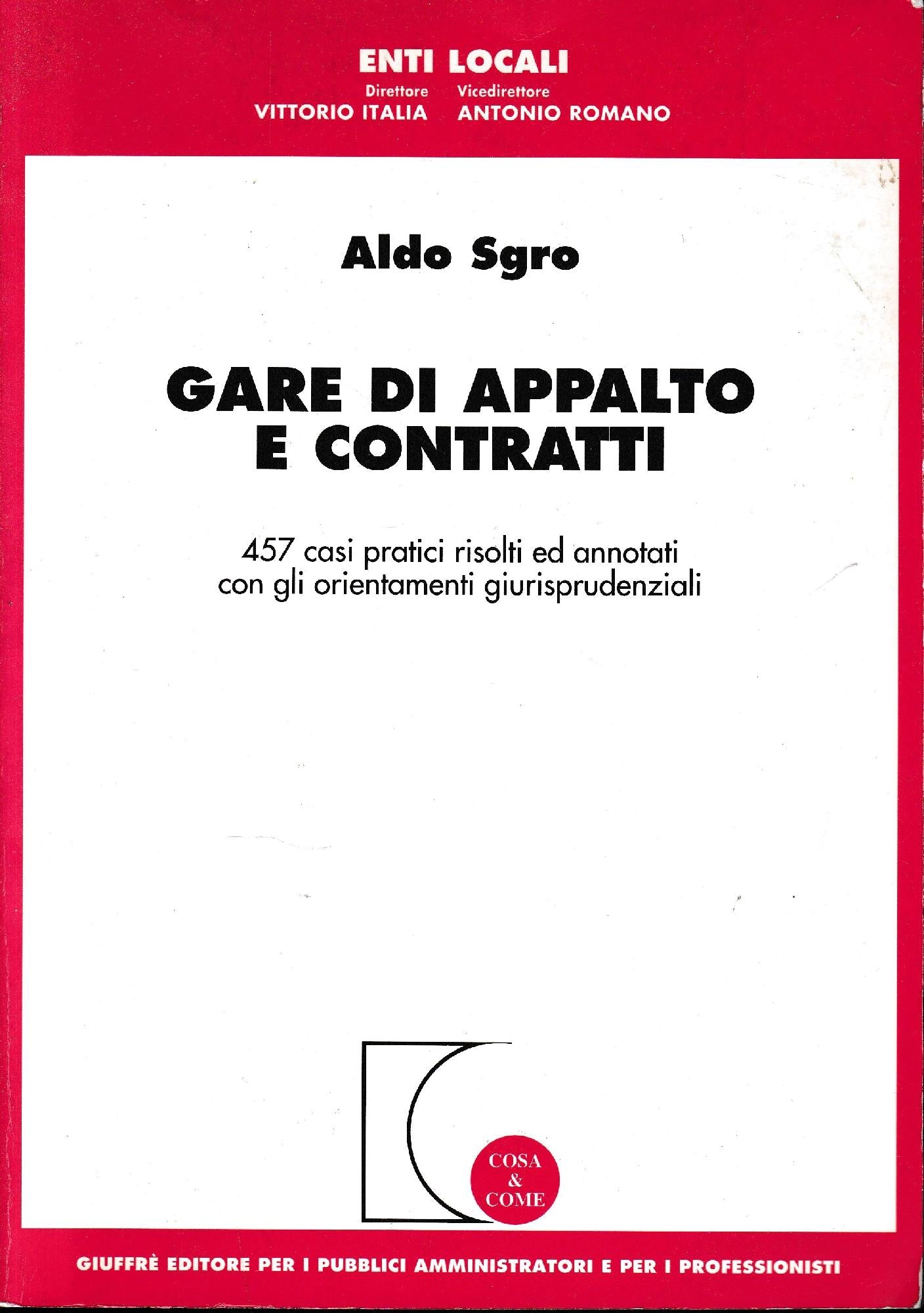 Gare di appalto e contratti - copertina