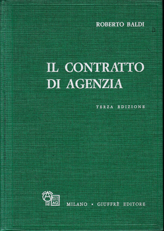 Il contratto di agenzia - copertina
