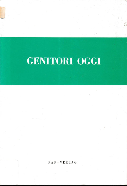 Genitori oggi - copertina