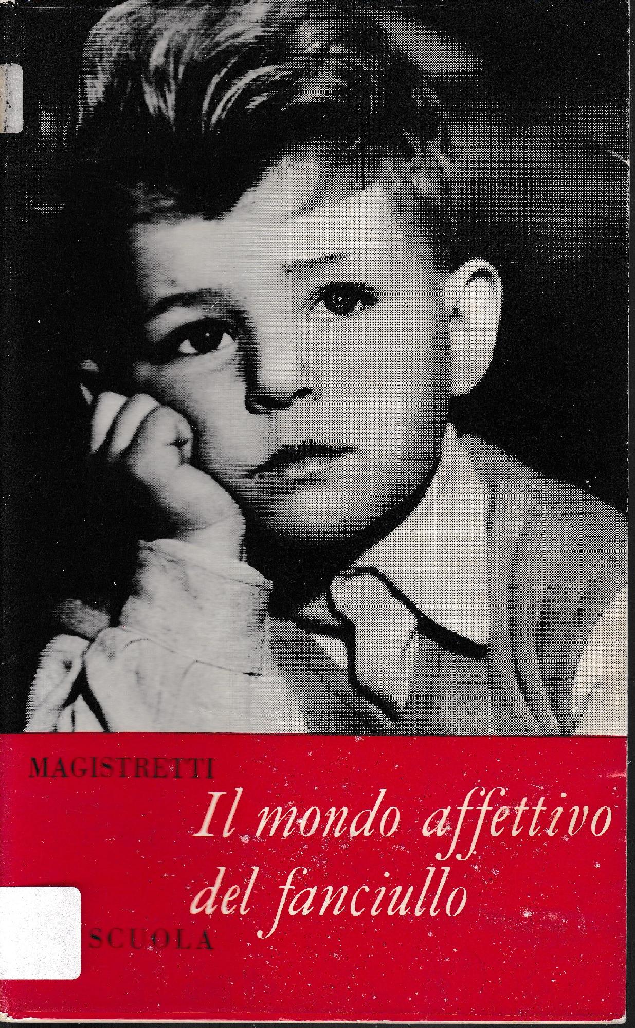 Il mondo affettivo del fanciullo - copertina