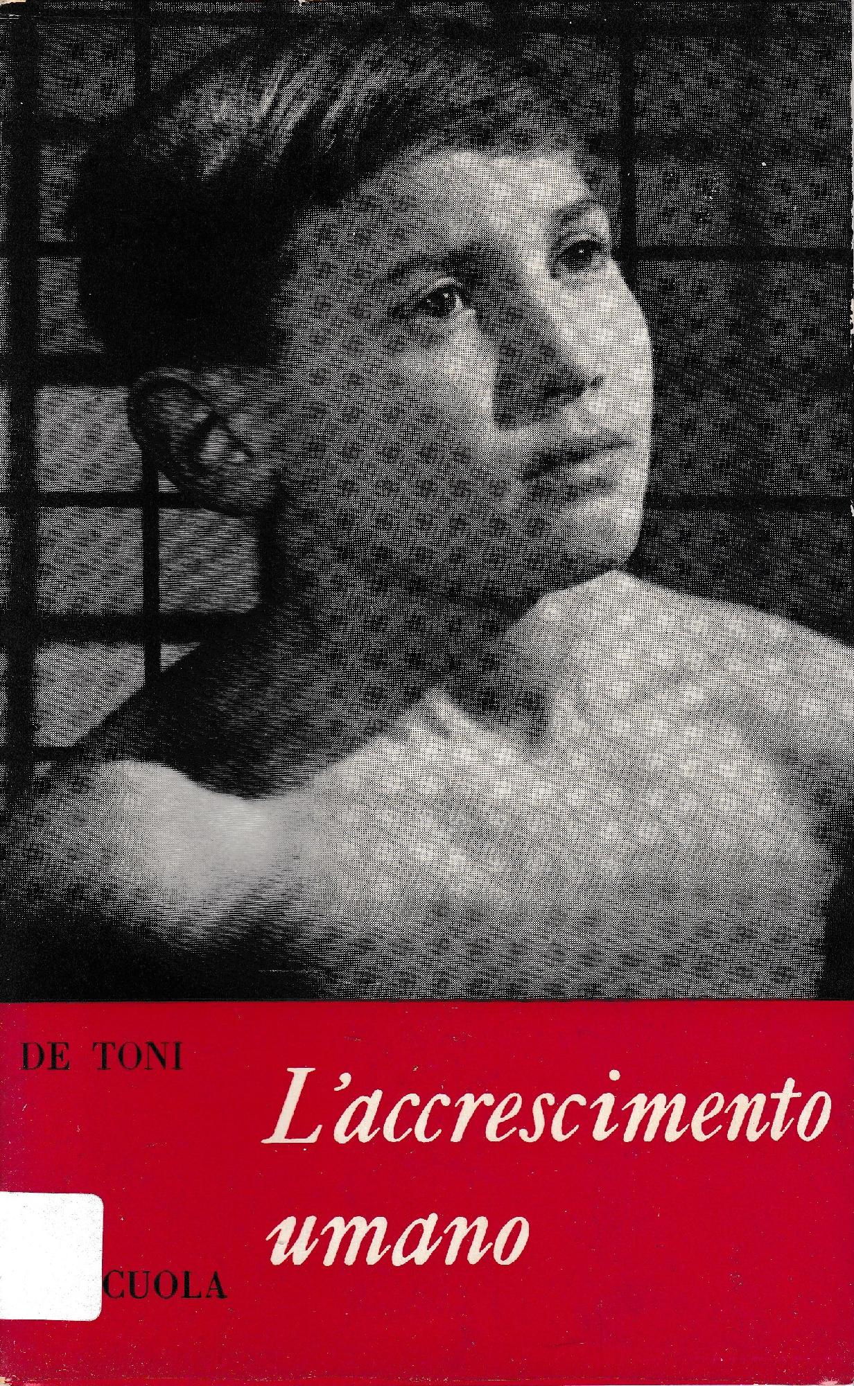 L'accrescimento umano - copertina