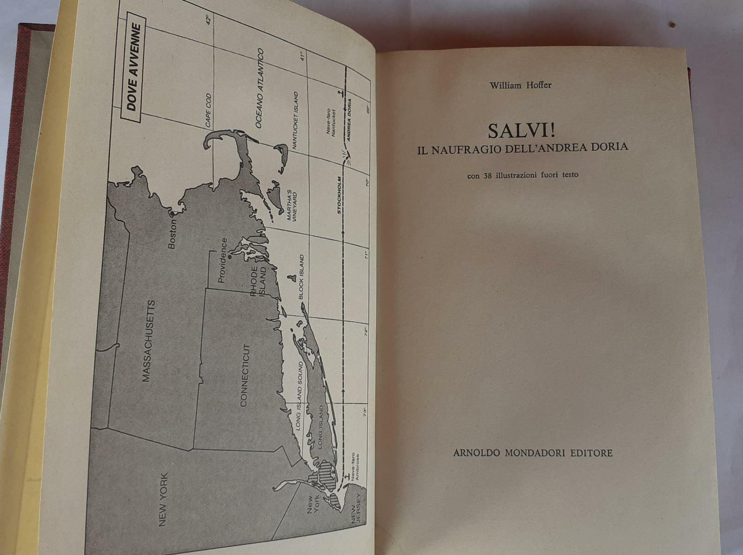 Salvi! Il naufragio dell'Andrea Doria - copertina