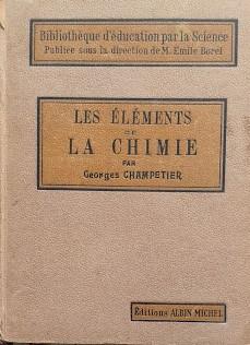 Les éléments de la chimie - copertina