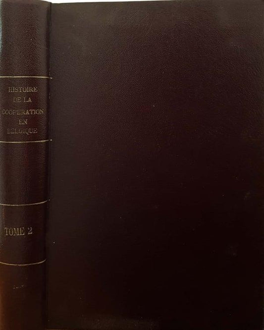 Histoire de la cooperation en Belgique (Tome II) - copertina
