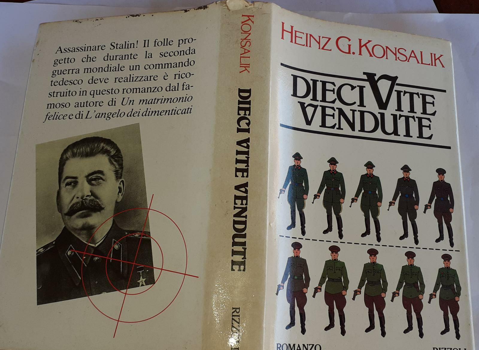 Dieci vite vendute - copertina