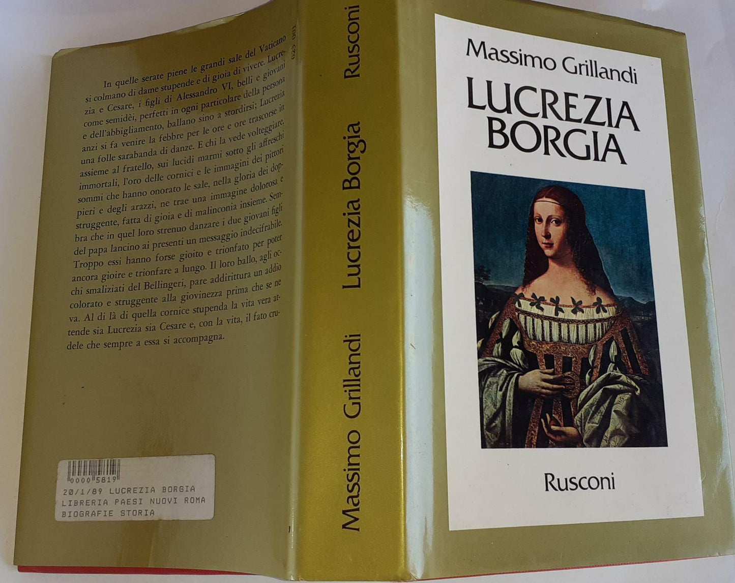 Lucrezia Borgia - copertina