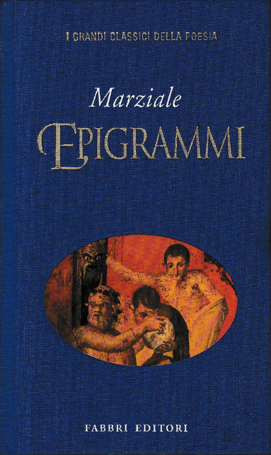 Epigrammi. Testo Latino a fronte - copertina