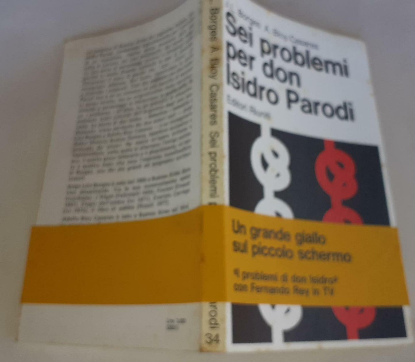 Sei problemi per don Isidro Parodi - copertina