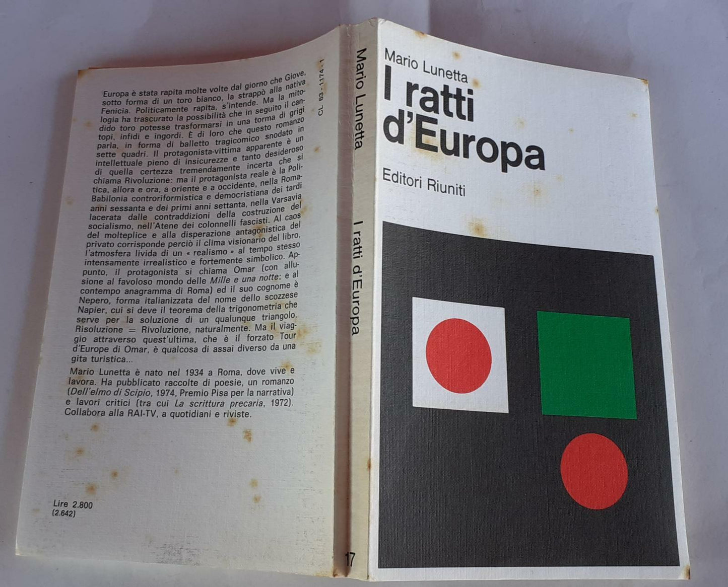 I ratti d'Europa - copertina