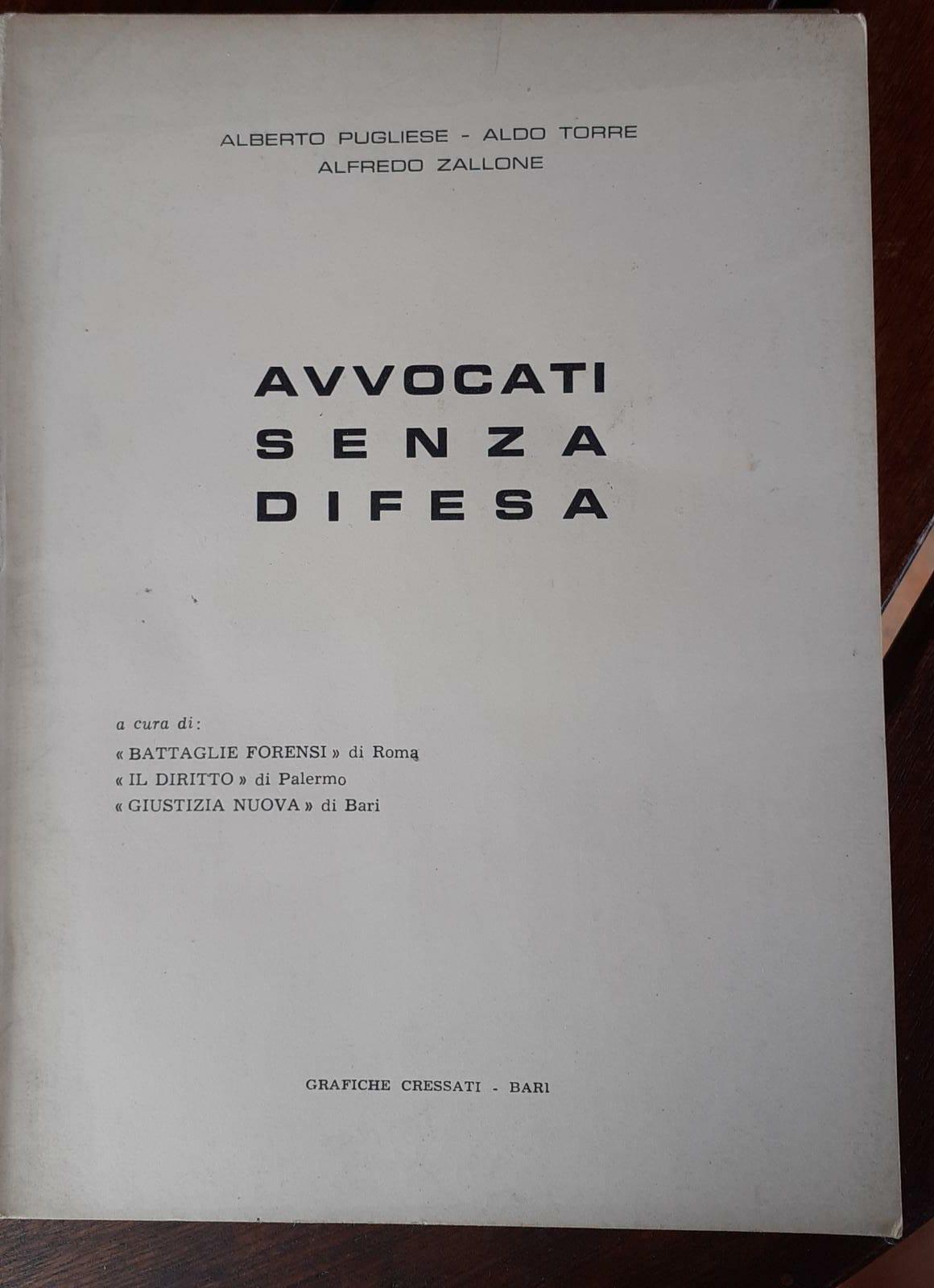 Avvocati senza difesa - copertina