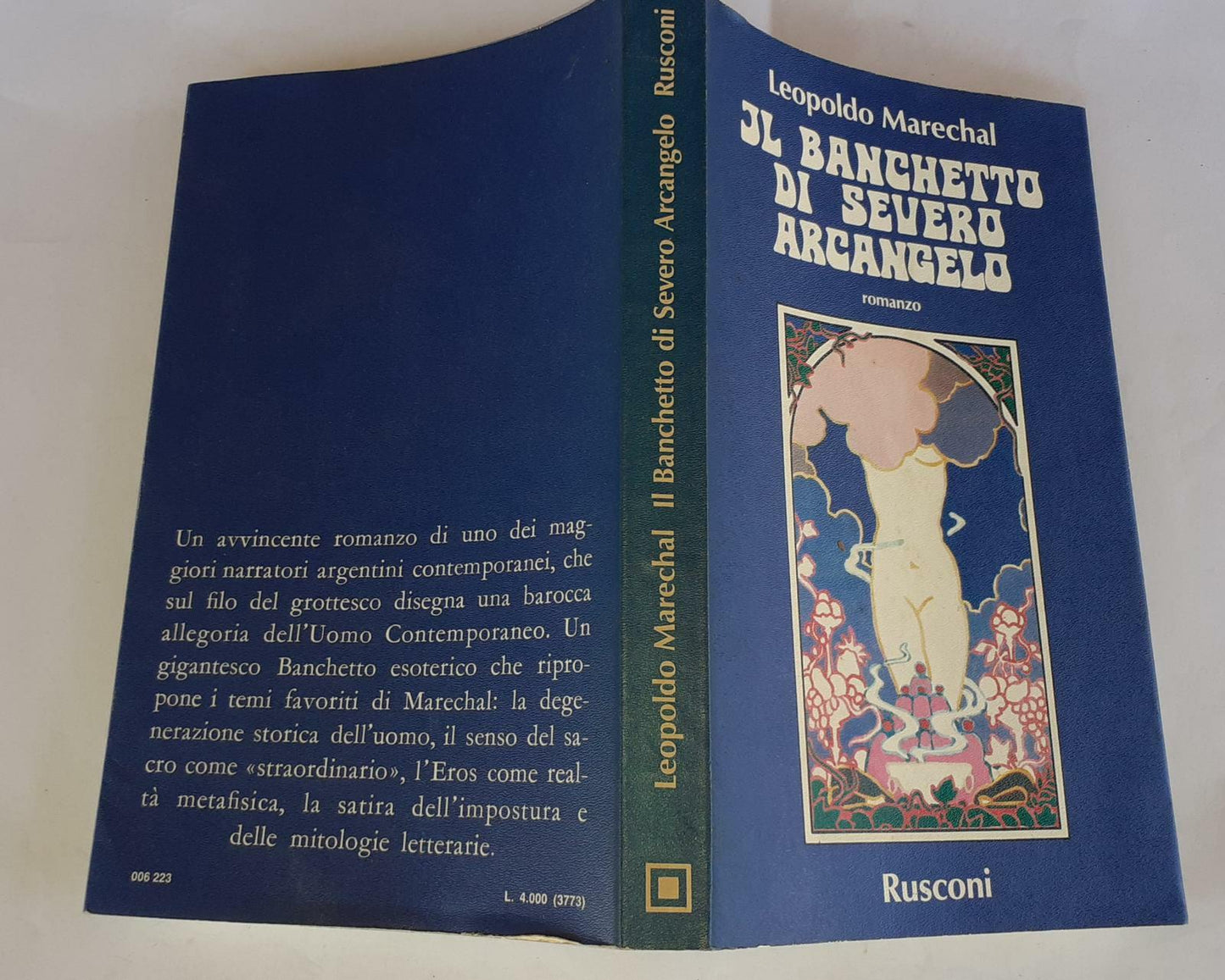 Il banchetto di severo Arcangelo - copertina
