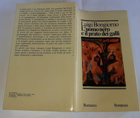 L'uomo nero e il prato dei galli - copertina