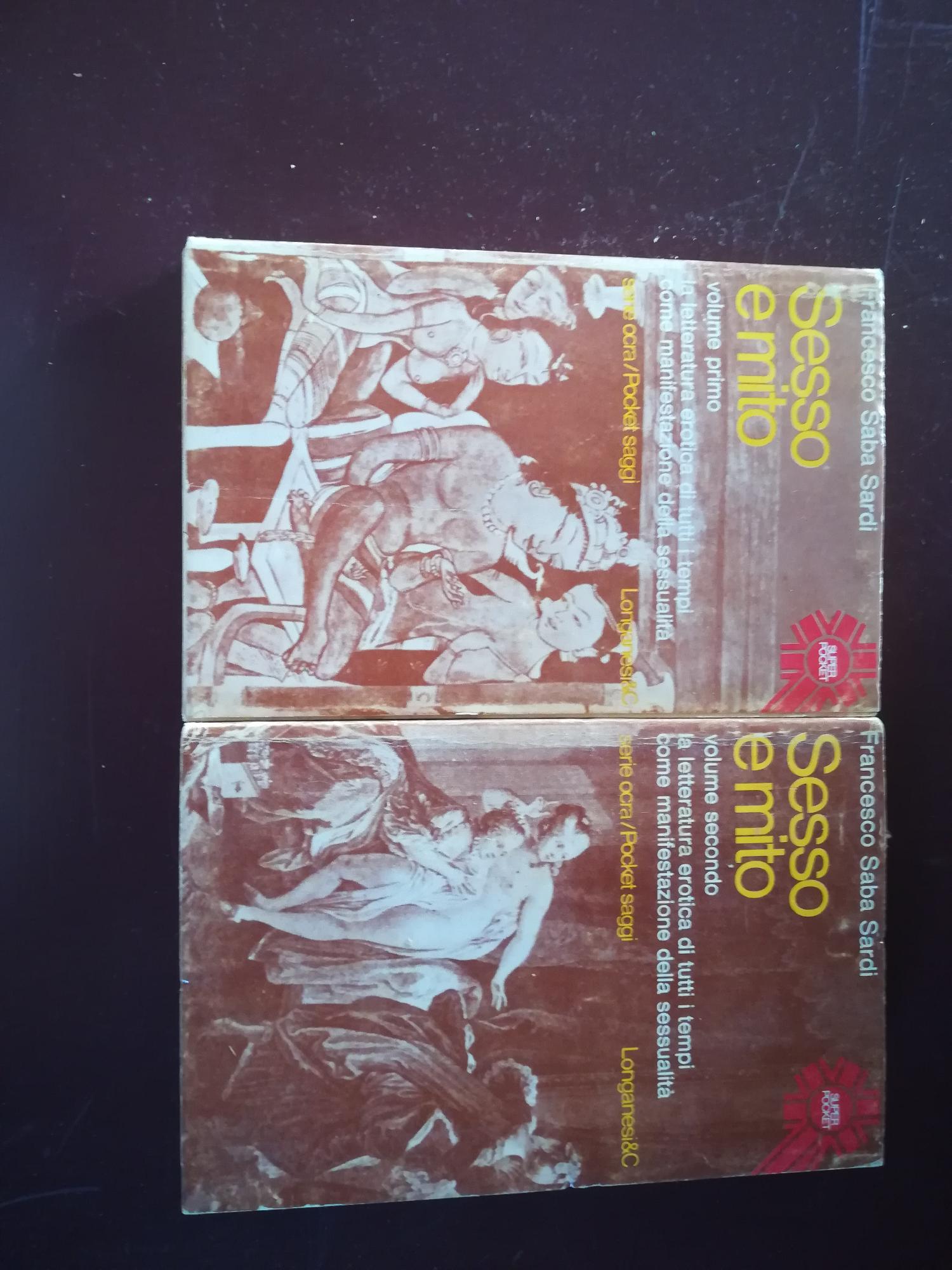 Sesso e mito vol. I e vol. II - copertina