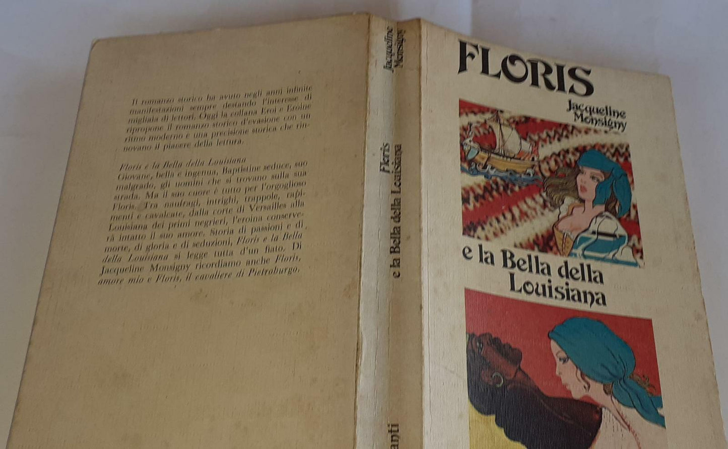 Floris e la bella Louisiana - copertina