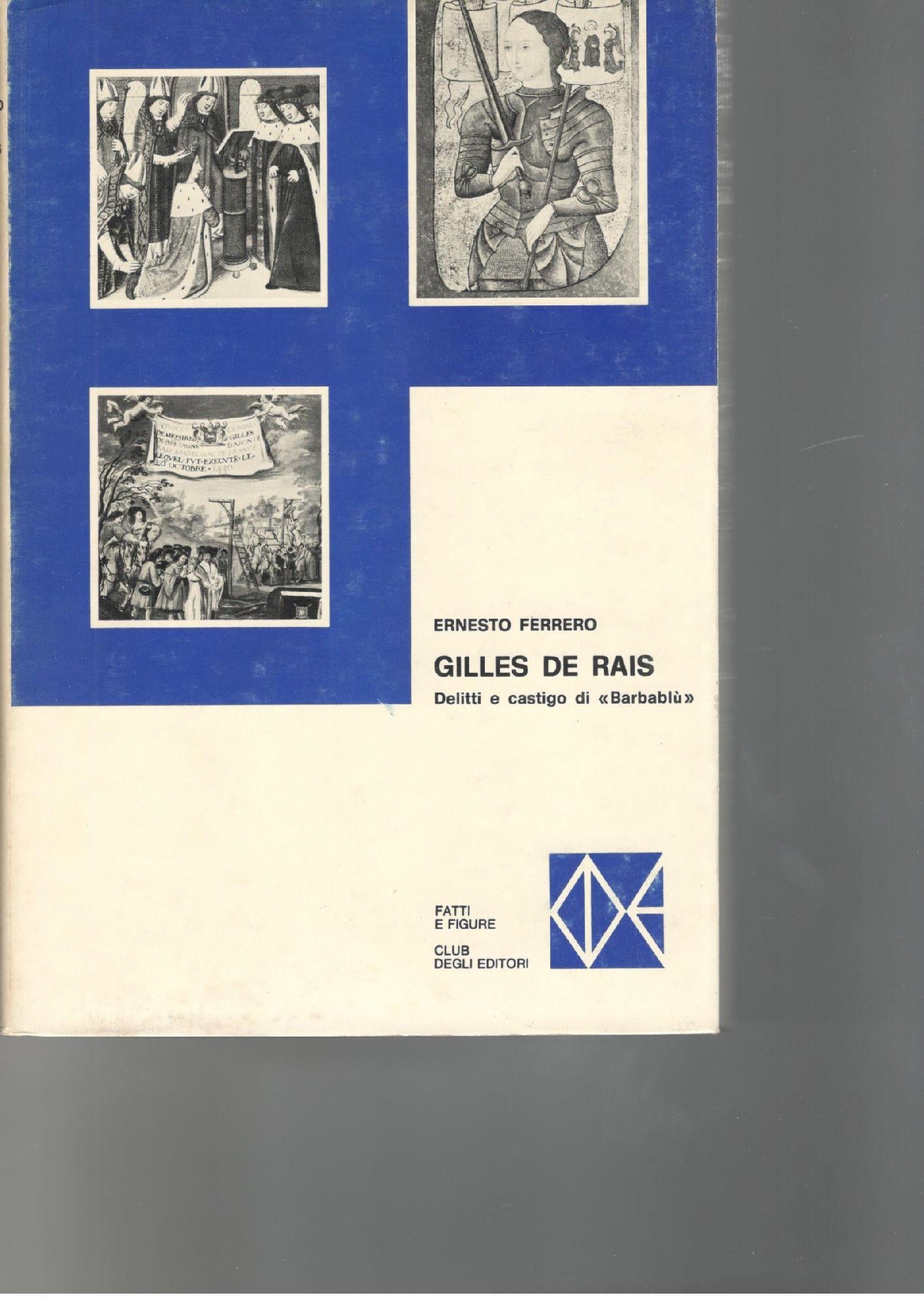 Gilles de Rais, delitti e castigo di "Barbablù" - copertina